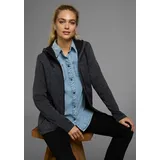POLARINO Strickfleecejacke anthrazit 44/46