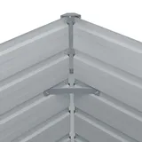 vidaXL Hochbeet 160 x 80 x 45 cm Verzinkter Stahl Grün