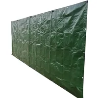 Noor Sichtschutzplane Profi 180 cm x 500 cm Grün