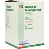 Lohmann & Rauscher Curapor Wundverband steril transparent 5x7 cm