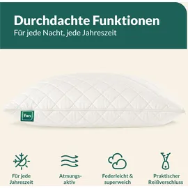 fan Baby Alpaka, Füllung: Wolle, Bezug: Bio-Baumwollbezug, (1 St.), Alpaka-Steppfüllung "Vlies der Götter"