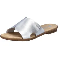 Rieker Damen 64282 Pantolette, Silber/Platin, 40 EU