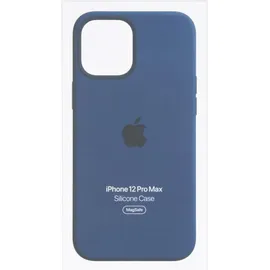 Apple iPhone 12 Pro Max Silikon Case mit MagSafe dunkelmarine