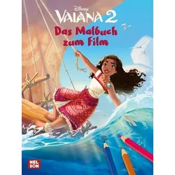 Vaiana 2: Das Malbuch zum Film