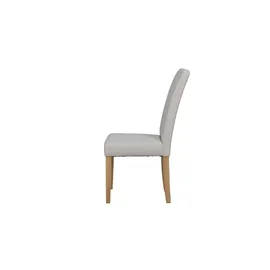 byLIVING Esszimmerstuhl Elias Webstoff taupe natur 2er Set