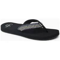 Reef Baja Elana Womens Sandals black/frosty 9