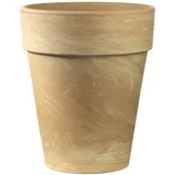 Spang Westerwälder Blumentopf-Fabrik Spang XL Pflanztopf, 38 x 38 x 46 cm, hellmarmoriert