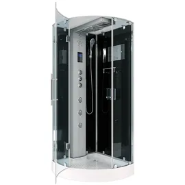 AcquaVapore D37-23L1-EC Dusche Duschtempel Komplett Duschkabine -Th. 100x100