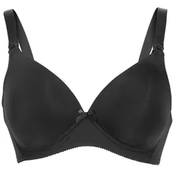 Naturana Still-BH mit wattierter Schale 5666, schwarz, 85B