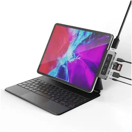 Hyper Drive Media 6-in-1 USB-C Hub for iPad Pro/Air