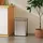 Homcom Mülleimer mit Sensor 50 l Silber