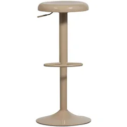Barhocker Isaac aus Metall, Sand