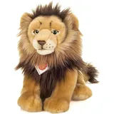 Teddy-Hermann Löwe sitzend 30 cm Beige