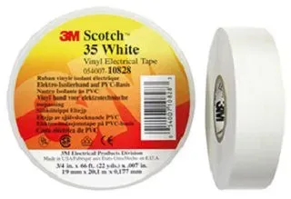 3M Elektro-Isolierklebeband Scotch Vinyl Tape 35 35-1920WHNEW
