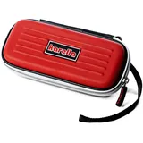 KARELLA Dartcase rot, Platz für EIN vollmontiertes Dartset, sowie Zubehör, Darttasche, Tasche für Dartpfeile