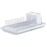 Zeller Geschirrabtropfständer 44 x 24 x 13 cm Farbe Weiß