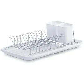Zeller Geschirrabtropfständer 44 x 24 x 13 cm Farbe Weiß