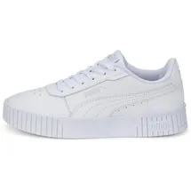 Puma Carina 2.0 Kinder Weiß/Grau/Silber 38,5