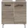 Pelipal Waschbeckenunterschrank 60 x 62 x 33 cm Sanremo Eiche