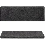 vidaXL Stufenmatte 65 x 21 cm Grau