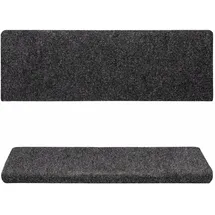 vidaXL Stufenmatte 65 x 21 cm Grau