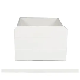 Möbilia Schublade 2er Set Lizzi 58 x 90 x 40 cm MDF weiß