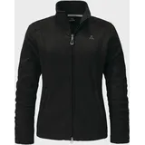 Schöffel Damen Leona3 Fleece Jacke (Größe 5XL, schwarz)