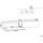 Beliani Gladstone TV-Lowboard 180 x 30 x 32 cm Weiß Melamin