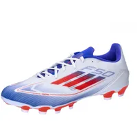adidas F50 League MG Herren Cloud White/solar red/Lucid Blue 46