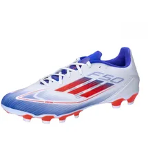 adidas F50 League MG Herren Cloud White/solar red/Lucid Blue 46