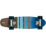 Ridge Erwachsene Maple Holz Mini Cruiser Number Three Skateboard, Clear Blue, MPB-22-NR3