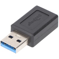 goobay USB-C [Buchse] auf USB-A 3.0 [Stecker], Adapter schwarz