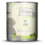 MjAMjAM - BIO für Katze 800g MjAMjAM Katze Sparpaket 12x800g BIO Rind