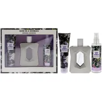 Ariana Grande God is a Woman Eau de Parfum 100 ml + Body Lotion 100 ml + Body Mist 118 ml Geschenkset