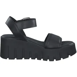 TAMARIS Keilsandalette Damen Schwarz 40