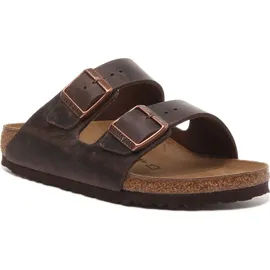 Birkenstock Arizona Nubukleder geölt schmal habana 37