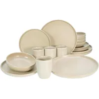 CreaTable Uno Kombiservice 16-tlg. sand