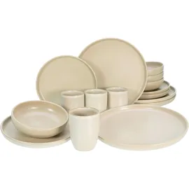 CreaTable Uno Kombiservice 16-tlg. sand