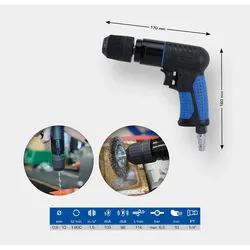 Brilliant Tools Druckluft-Bohrmaschine - BT160704