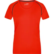 James & Nicholson JN495 orange/schwarz L