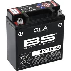 BS-Battery Batterie BS-Battery, SLA, versiegelt, Batterie "6N11A-4A"