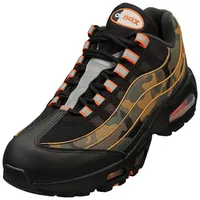 Nike AIR MAX 95 OG QS Herren Fashion Sneaker Schwarz Orange - 44 EU