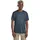 Jack Wolfskin Tech Kurzarm-t-shirt - Midnight Sky - L
