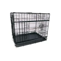 Petcare active canis Premium Doppeltürkäfig 91x61x67 cm