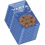 60x Varta Hearing Aid Batterie 312 PR41 Hörgerätebatterie
