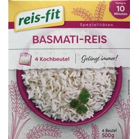 Reis-fit Basmati-Reis 4 Kochbeutel 500 gr