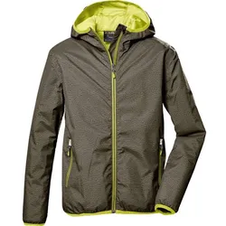 KILLTEC Kinder Funktionsjacke KOS 279 BYS JCKT, dunkeloliv, 176