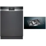 Siemens SN53ESS2BD Einbau-Geschirrspüler (teilintegrierbar, 600 mm, Weiß)