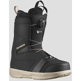 Salomon Faction Boa 2024 Snowboard-Boots blackblackrainy day, schwarz, 30.5
