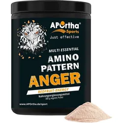 APOrtha® Sports ANGER - veganes Pulver -Booster EINHEITSFARBE 300g